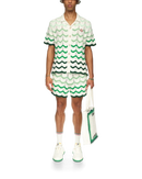 Ensemble Wavy Gradient Crochet