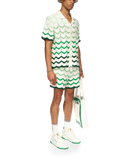 Ensemble Wavy Gradient Crochet