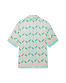 Ping Pong Short Sleeve Silk Shirt