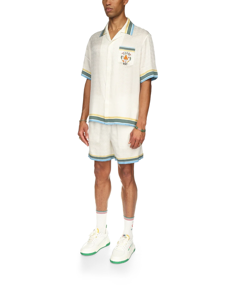 Casa Way Short Sleeve Silk Shirt