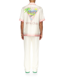 Tennis Club Icon Short Sleeve Silk Shirt