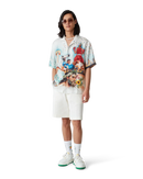 Celebration Du Sport Short Sleeve Silk Shirt