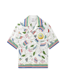 Le Vase Brise Short Sleeve Silk Shirt