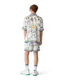 Le Vase Brise Short Sleeve Silk Shirt