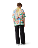 Nature's Teacher Short Sleeve Silk Shirt