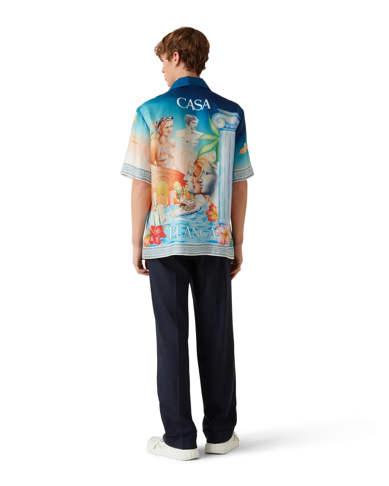 Le Plongeon Short Sleeve Silk Shirt