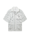 Sacred Stone Short Sleeve Silk Shirt