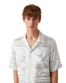 Sacred Stone Short Sleeve Silk Shirt