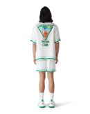 Metaphysical Tennis Icon Short Sleeve Silk Shirt