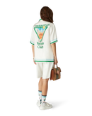 Metaphysical Tennis Icon Short Sleeve Silk Shirt