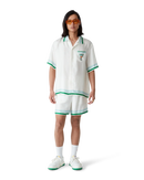 Metaphysical Tennis Icon Short Sleeve Silk Shirt