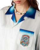 Casa Way Skate Short Sleeve Silk Shirt