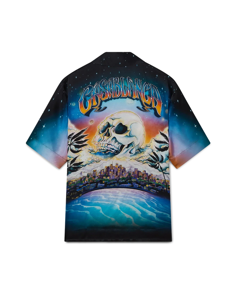 La Prémonition Short Sleeve Silk Shirt