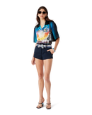 La Prémonition Short Sleeve Silk Shirt