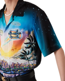 La Prémonition Short Sleeve Silk Shirt