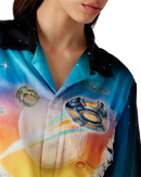 La Prémonition Short Sleeve Silk Shirt