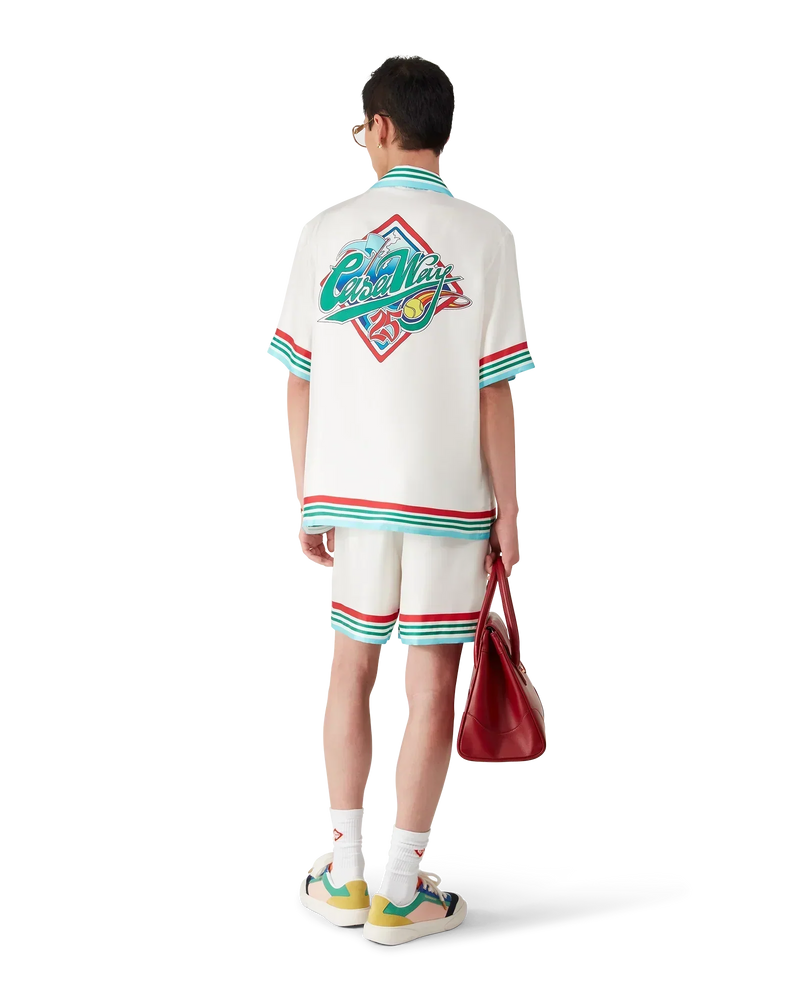 Casa Way World Series Short Sleeve Silk Shirt