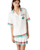 Casa Way World Series Short Sleeve Silk Shirt