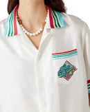 Casa Way World Series Short Sleeve Silk Shirt