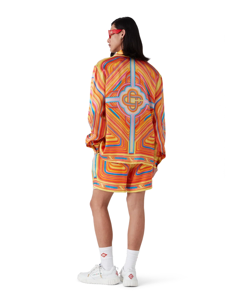 Low Rider Long Sleeve Silk Shirt