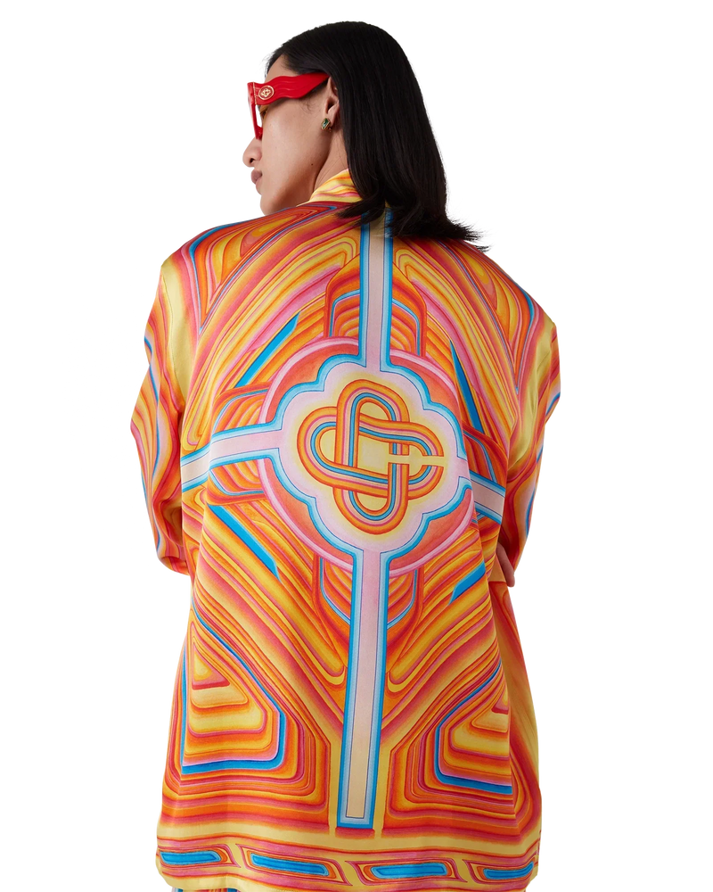 Low Rider Long Sleeve Silk Shirt