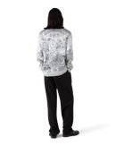 Tattoo Long Sleeve Silk Shirt