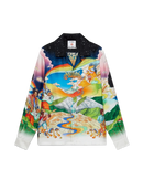 La Musique Long Sleeve Silk Shirt