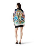 La Musique Long Sleeve Silk Shirt