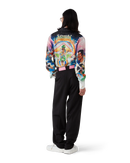 La Musique Long Sleeve Silk Shirt