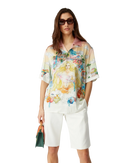 The Road To Knowledge Short Sleeve Silk Shirt