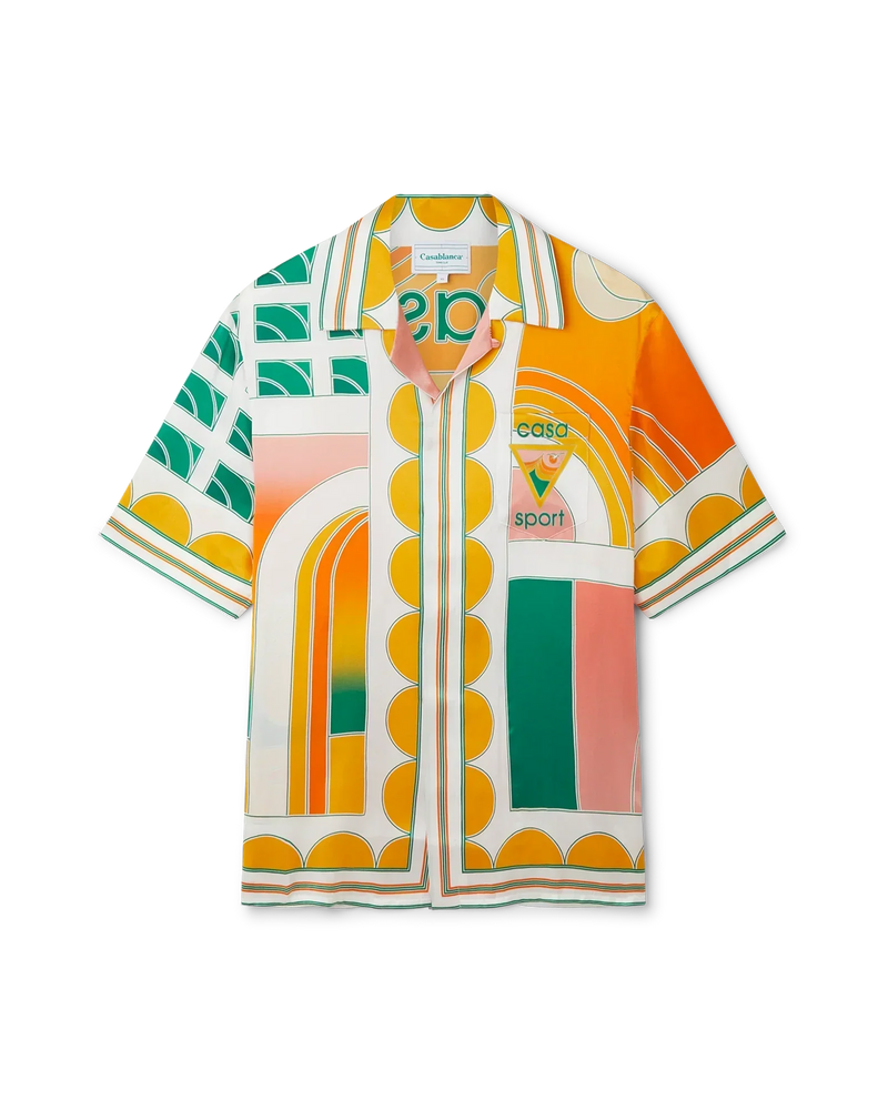 Summer Court Silk Shirt