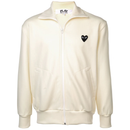 Comme Des Garçons - Veste CDG Blanche (coeur dorsal)