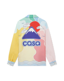 Soleil Levant Silk Shirt