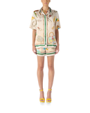 L'Ecurie Blanche Silk Shirt