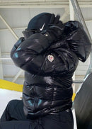 Moncler - Doudoune courte à capuche Moncler Maya Noir F