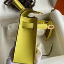 Hermes - Birkin 19 cm Jaune soleil
