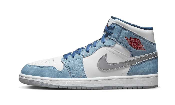 Air Jordan® 1 Mid French Blue Fire Red