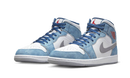 Air Jordan® 1 Mid French Blue Fire Red