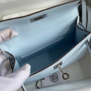 Birkin Bleu verre d'eau 19 cm Bleu glacier