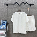 Dior - Ensemble SHORT + T-SHIRT Oblique Blanc