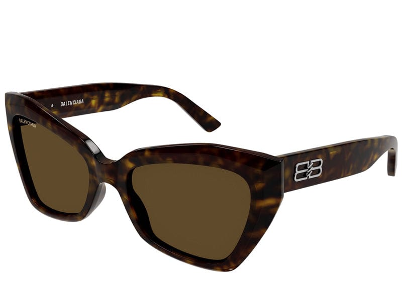 Balenciaga Cat Eye Sunglasses Havana