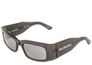 Balenciaga Panther Sunglasses Gray Silver Mirror