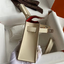 Hermes - Birkin 19 cm Crème Vanille