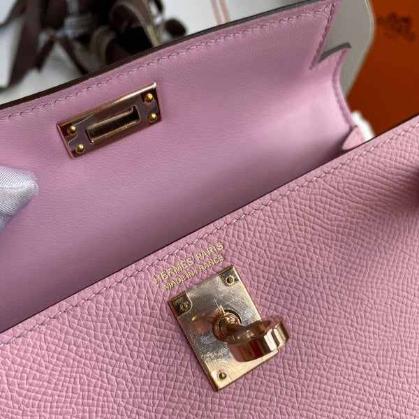Hermes - Birkin 19 cm Rose clair