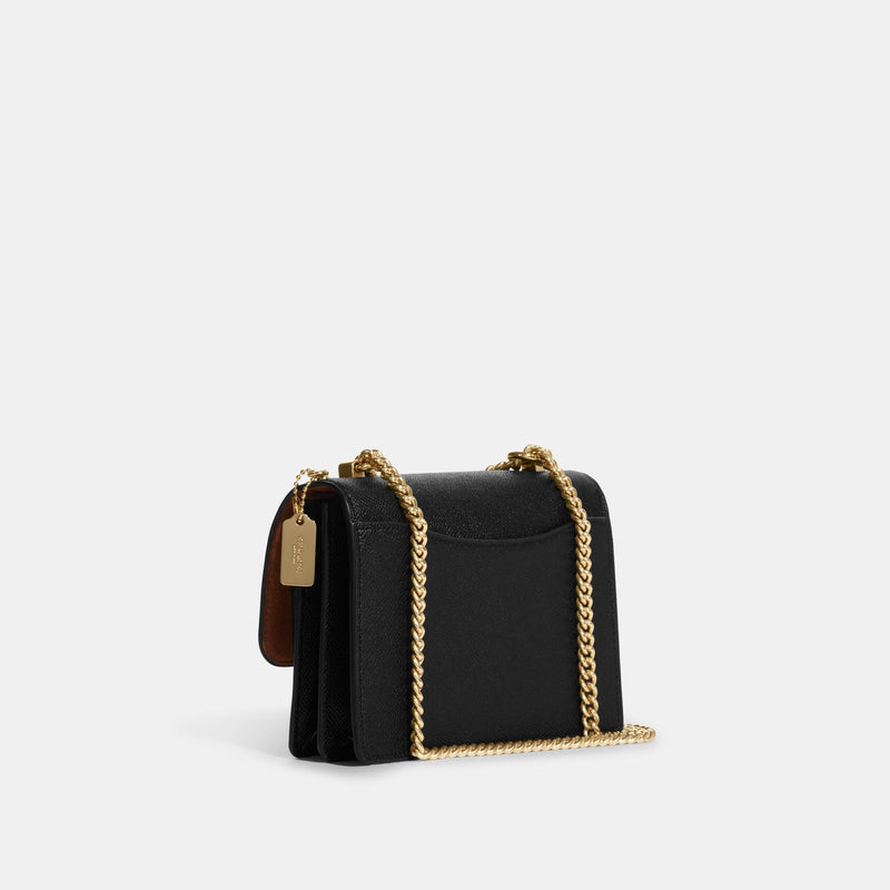 Crossgrain Leather Mini Klare Crossbody