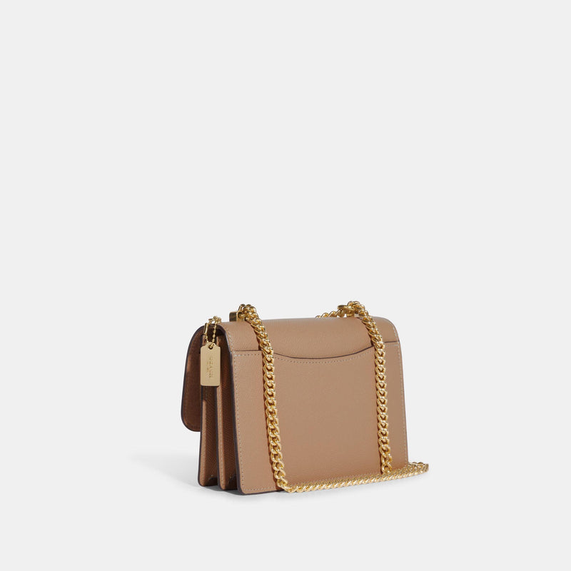 Crossgrain Leather Mini Klare Crossbody