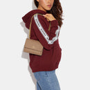 Crossgrain Leather Mini Klare Crossbody