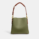 Willow Bucket Bag In Colorblock With Signature Canvas Interior