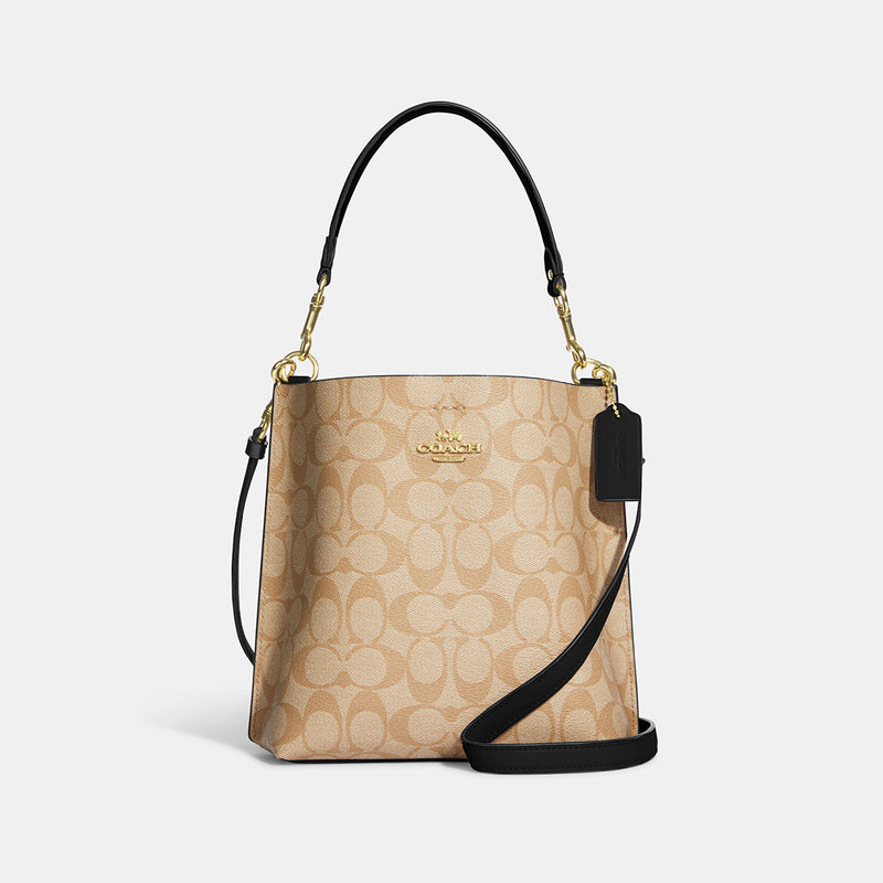 Mollie Bucket Bag 22 In Signature Canvas