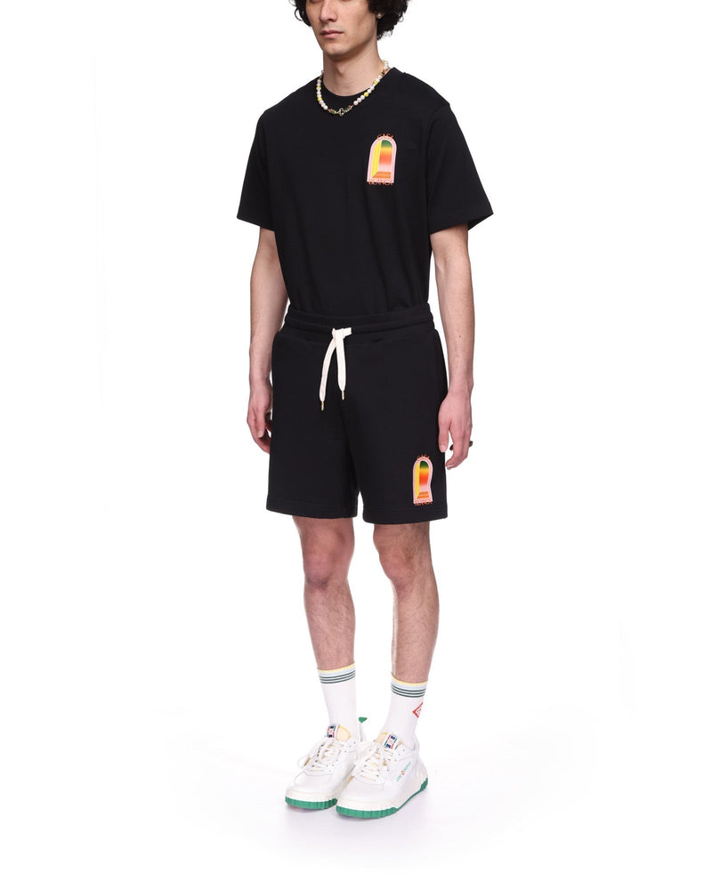 Gradient L'Arche Sweatshorts